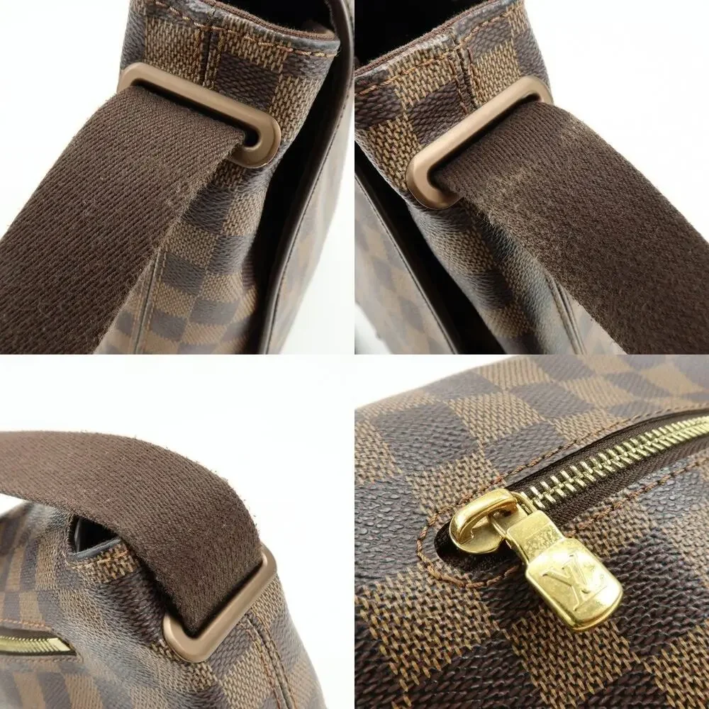 Louis Vuitton Damier Ebene Brooklyn Messenger Bag Brown